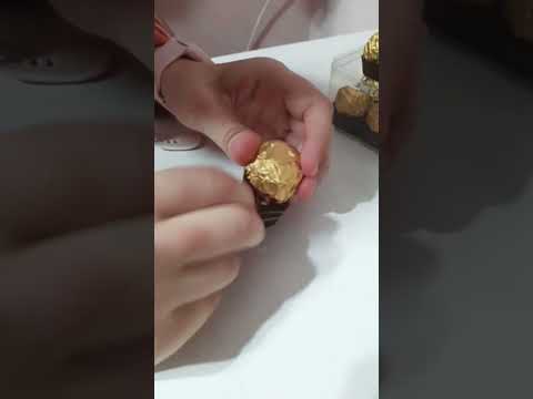 unboxing ferrero products raffaello, ferrero rocher #viral #shorts #raffaello  #ferrero_rocher