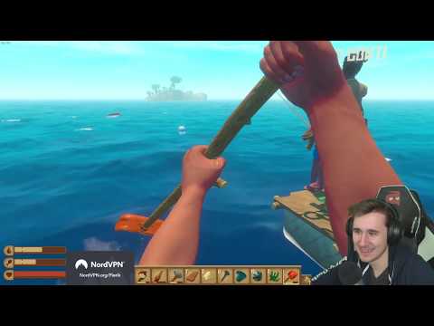 LA ZATTERA ft. Leo, Bertra, Hemerald e SERGIO - Raft Gameplay #2