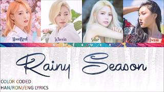 Mamamoo – Rainy Season (장마) COLOR CODED HAN/ROM/ENG LYRICS