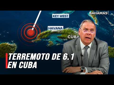 Fuerte temblor en Pinar del Rio, se siente en La Habana, Cuba, y en La Florida.