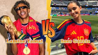 Lamine Yamal VS Inés Garcia (Lamine Yamal's Girlfriend) Transformation ★ From Baby To 2026
