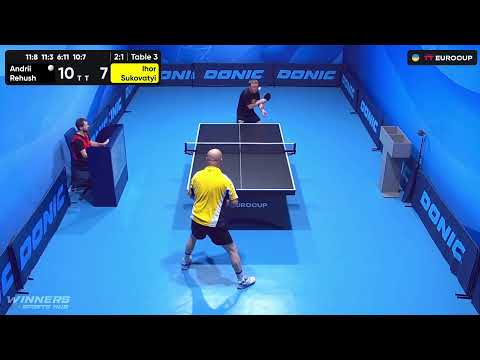 09:55 Andrii Rehush - Ihor Sukovatyi 12.10.2023 TT Euro.Cup Ukraine Master. TABLE 3