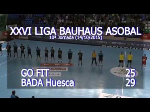 LIGA BAUHAUS ASOBAL J10 GO FIT - BADA Huesca 25 - 29