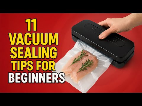 11 MUST KNOW Vacuum Sealing Tips For Beginners