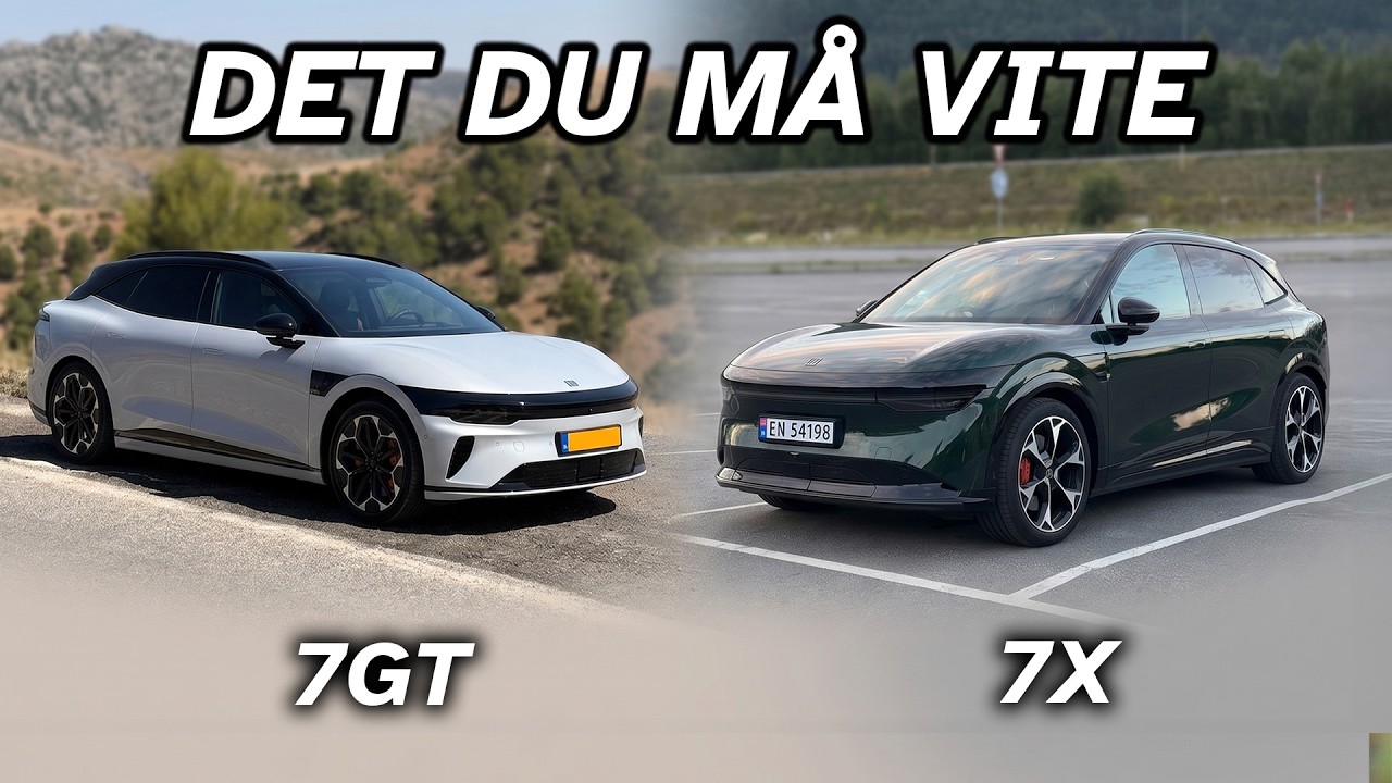 Zeekr 7GT vs. 7X - forskjellene etter jeg har kjørt begge