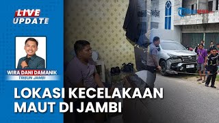 Fortuner Tabrak Pemotor hingga Meninggal di Bagan Pete Jambi, Mobil hendak Mendahului Kendaraan Lain
