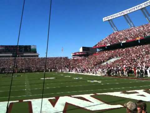 Sandstorm Before Opening Kickoff Alabama 10/9/10
