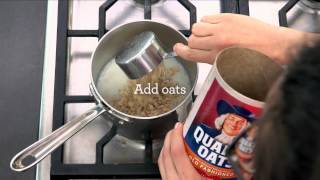 Download lagu How to Make Stovetop Oatmeal | Quaker mp3