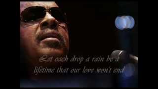 Stevie Wonder -  Passionate Raindrops /lyrics/