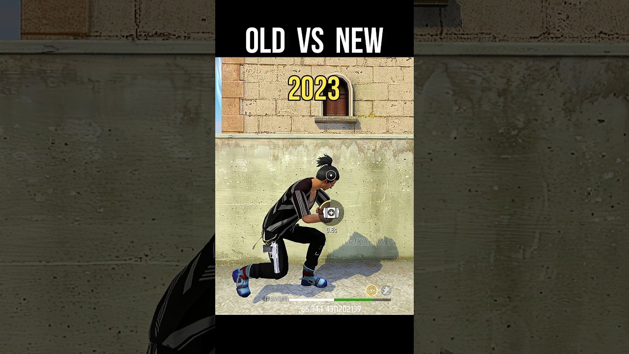 Old VS New 🔥 Running Medkit Update in 2023 #srikantaff