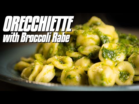 How to Make ORECCHIETTE ALLE CIME DI RAPA | Broccoli Rabe Pasta Recipe