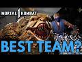 NEW TEAM With Reptile Trying Out The Sub Zero Kameo