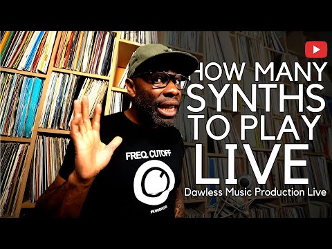 How Many Synths To Play Live | Dawless Music Production Live