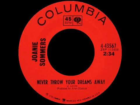 Joanie Sommers - Never Throw Your Dreams Away - COLUMBIA 43567