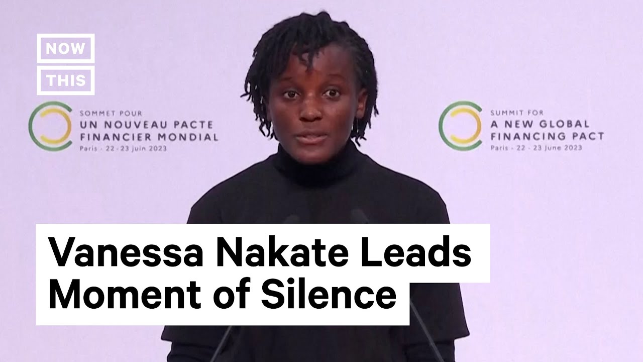 Climate Activist Vanessa Nakate Leads World Leaders in Moment of Silence