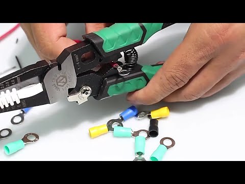 LAOA 9-in-1 Electrician Pliers with Wire Stripping #ElectricianTools