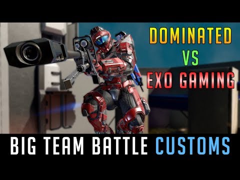Competitive Big Team Battle Customs - Dominated vs ExO Gaming on Eagle Square