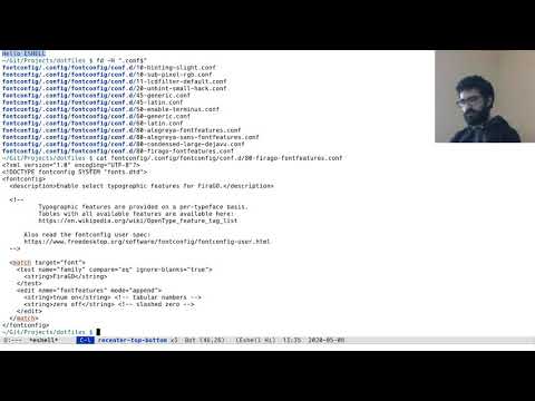 Emacs: ESHELL demo