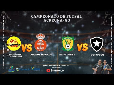 CAMPEONATO DE FUTSAL DE ACREUNA-GO