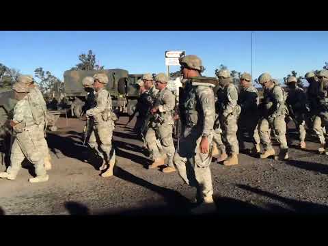 Samoans soldiers singing #usarmy #warriorspirit #samoancadence #marchingcadence #cadence