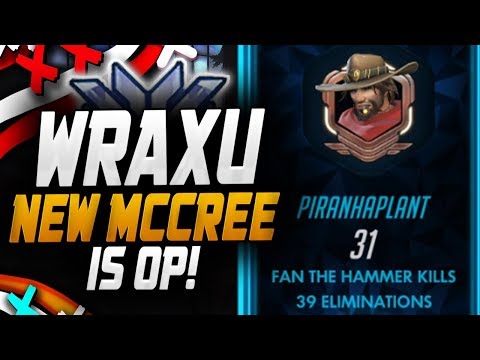 Wraxu - New MCCREE IS OP! [ OVERWATCH SEASON 14 TOP 500 ]