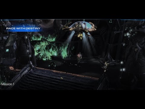 DARK STORY - SC2 CUSTOM CAMPAIGN - RACING WITH DESTINY - Mission 1: The Proof of Power