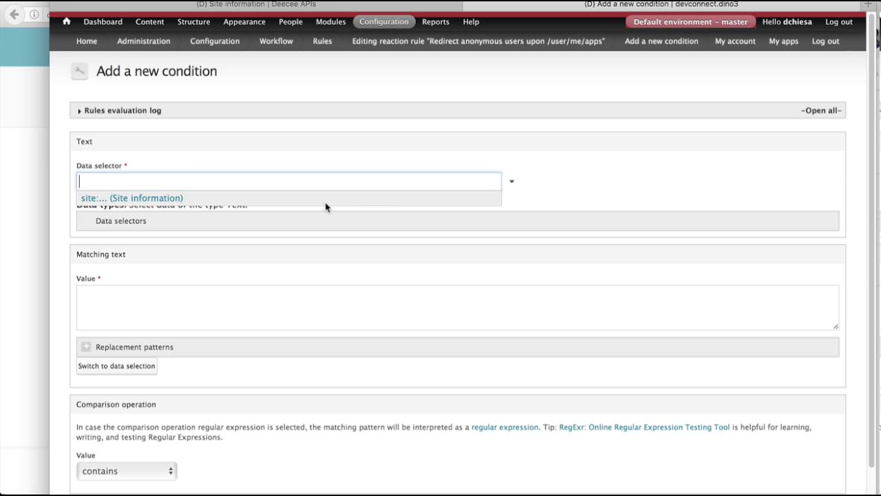 Drupal Rules for Redirection
