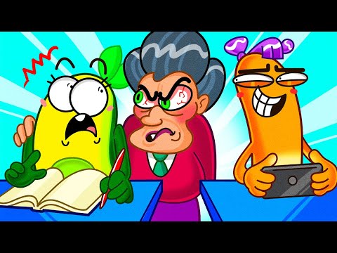 Good Professor vs Bad Professor At The College | By Avocado Family