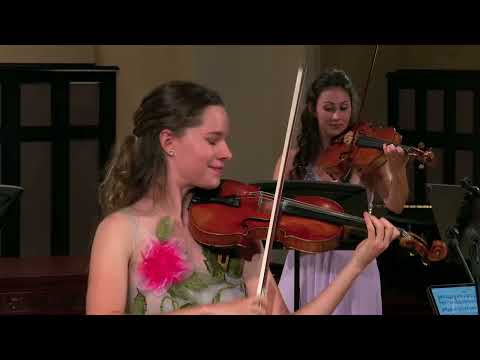 Kontrapunktus performs Bach's "E Major Violin Concerto," featuring Aubree Oliverson