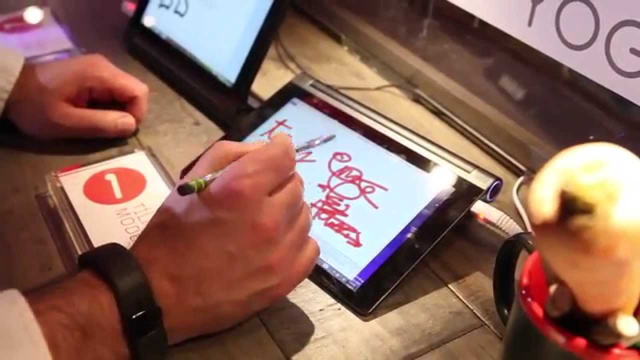 Lenovo Yoga Tablet 2 with AnyPen technology - YouTube