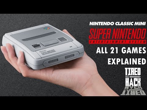 SNES Mini - all 21 games explained