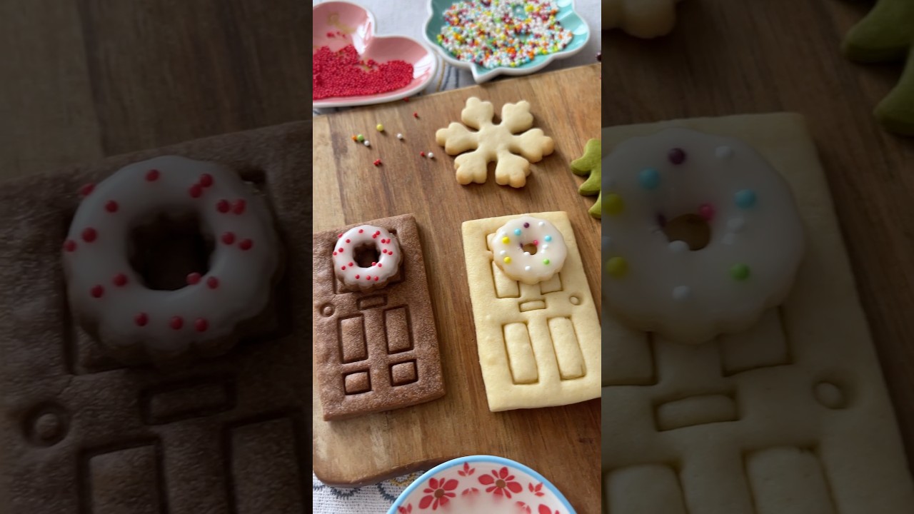 きらめくリースのドア #sugarcookies #アイシングクッキー  #cookies