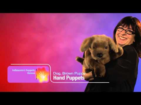 Dog, Sitting Hand Puppet