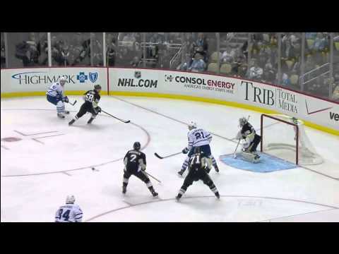 Grabovski Goal - Leafs 4 vs Pens 2 - Jan 23rd 2013 (HD)