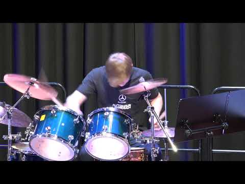 PERC Satz 2 und 3 -  Ensemble 4K - C034 "Suite for Drumset" Duet Schlagzeugsolo-Einlagen