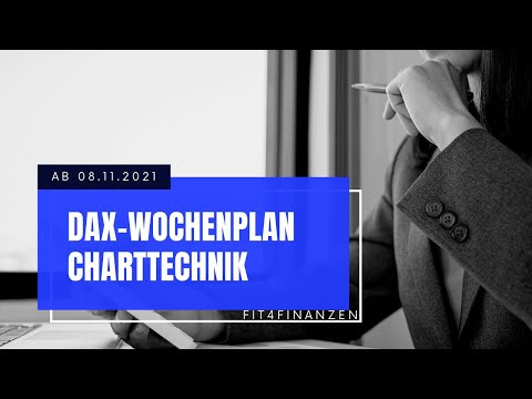 DAX-Wochenanalyse Charttechnik für Trader ab 08.11.2021: Daytrading an der Börse mit FIT4FINANZEN