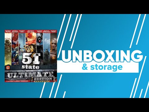 51st State Ultimate Edition Unboxing & Reboxing | Storage