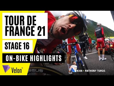 Tour de France 2021: Stage 16 On-Bike Highlights