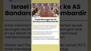 Bandara Utama Israel Dihantam Rudal Houthi, Netanyahu Panik Merengek ke AS agar Balas Dendam