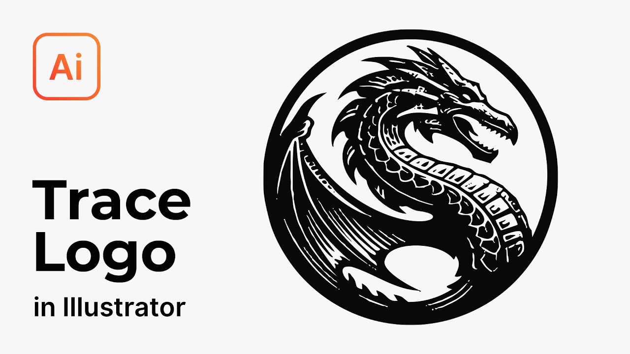 How to convert logo to vector in Illustrator