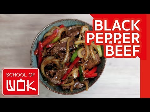 Simple Chinese Black Pepper Beef Stir Fry Recipe