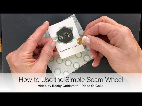 How to Use the Simple Seam Wheel