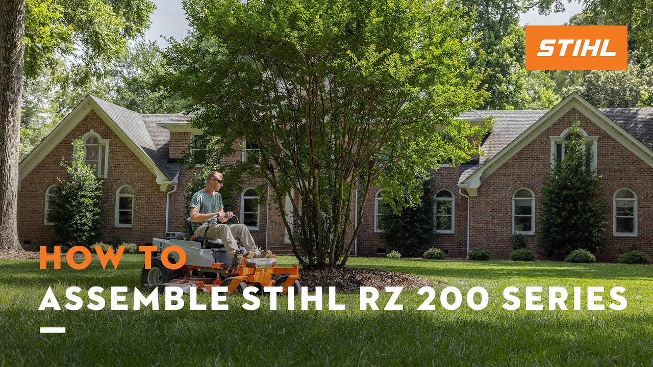 How to Assemble: STIHL RZ 200 Series | STIHL Tutorial