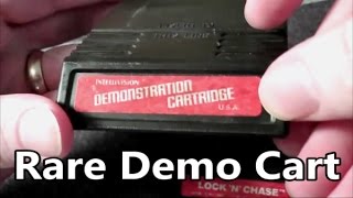 Rare Red Intellivision Demonstration Cartridge Review - The No Swear Gamer