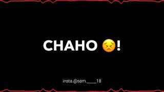 #jabtumchaho Song Black Screen ! insta@sam_____18