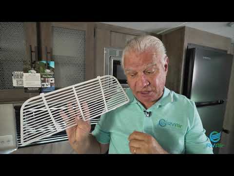 How to Clean Your RV AC Filter AC-125C & Replace the RV Air Coleman-Mach Max RV AC Filter