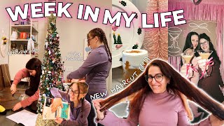 WIML: ahhh new haircut (!!!) crying over my bday gift, getting crafty, & new apt decor!