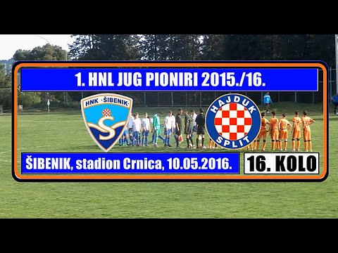 HNL JUG PIONIRI: ŠIBENIK - HAJDUK, 10.05.2016.