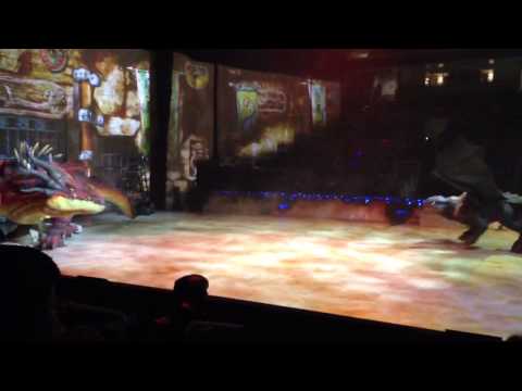 Toothless defends Hiccup