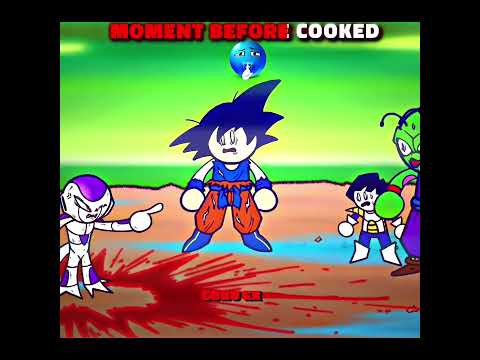 Goku vs Frieza Part 2 #goku #dragonball #anime #edit